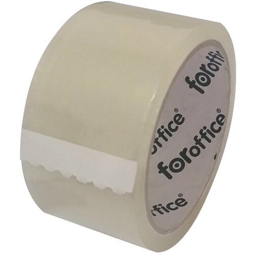 Traka ljepljiva 48mm/66m akrilna be&amp;scaron;umna 25my FORoffice prozirna Slike