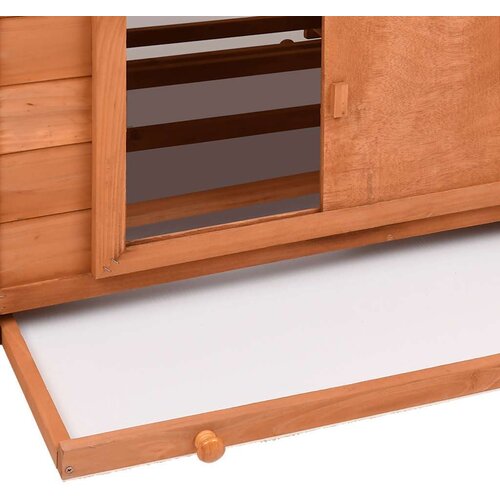 VidaXL koko&amp;scaron;injac 152 x 96 x 110 cm od masivne jelovine Slike