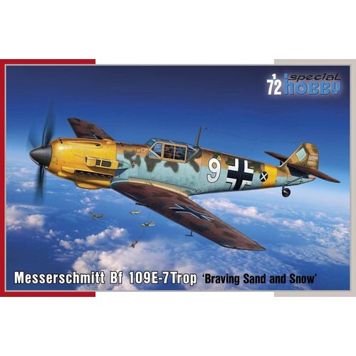 Special-Hobby Messerschmitt Bf 109E-7Trop ‘Braving Sand and Snow’, (21312558) Cene