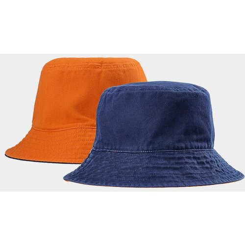 4f Men's Reversible Bucket Hat - Dark Blue/Orange Slike