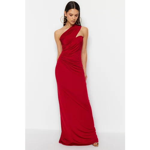 Trendyol evening & prom dress - burgundy - shift