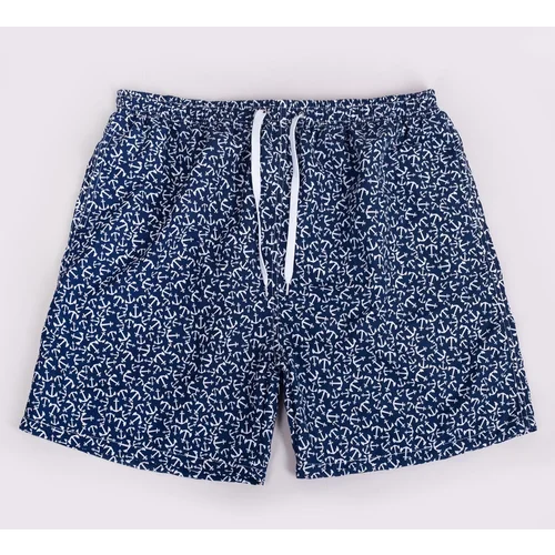 Yoclub Kids's Swimsuits Boys' Beach Shorts P3 Navy Blue