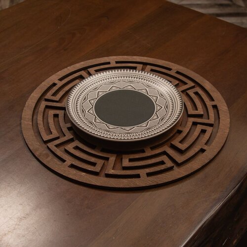 Hermia set Podmetača za Sto Labyrinth - Wenge Wenge (6 Komada) Cene