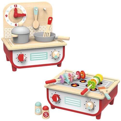 Tooky Toy Igračka mini drvena kuhinja i ro&amp;scaron;tilj TF327 Slike