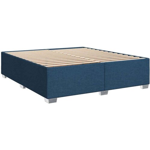 vidaXL Krevet s oprugama i madracem plavi 180x200 cm od tkanine Cijene