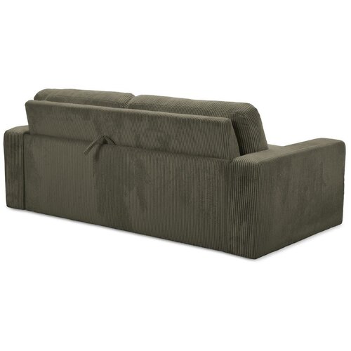 Makamii Kaki zelena sklopiva sofa od samta 195 cm Nona &amp;ndash; Slike