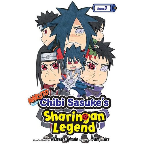 VIZ Media Kenji Taira - Naruto: Chibi Sasuke's Sharingan Legend, Vol. 3: The Uchiha Clan!! Cene