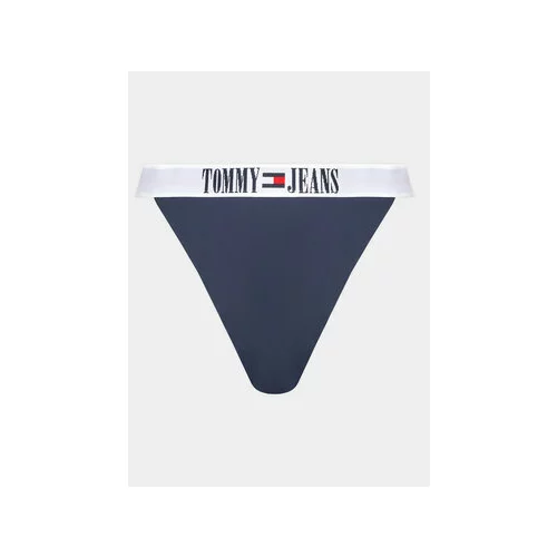 Tommy Jeans Spodnji del bikini UW0UW04087 Mornarsko modra