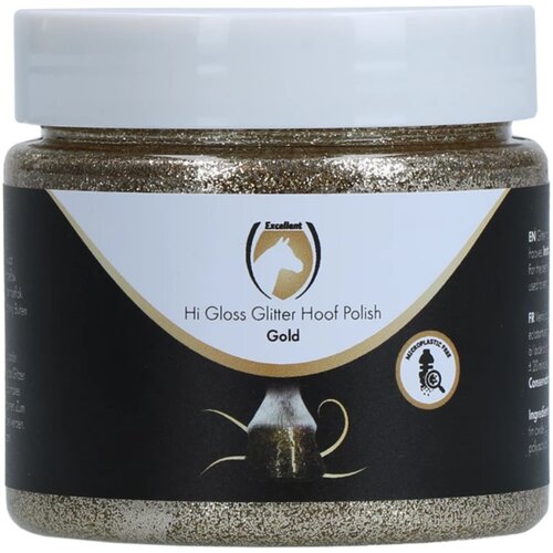 Hofman Animal Care Glitter lak za kopita 'Excellent Horse Hi Gloss Glitter' - Zlata Cene