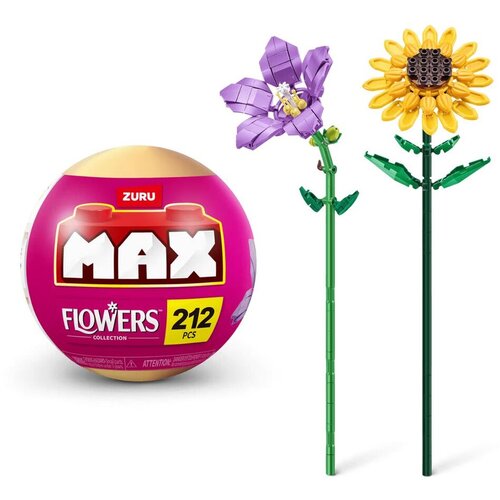 Zuru Kockice Max Flowers collection, Zvončići i suncokret, 212 delova Slike