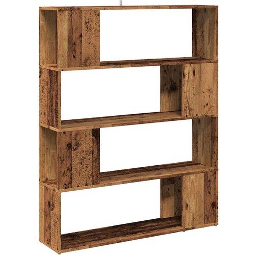 Maison Chic Knjižna omara - Knjižni regal starinski les 100x24x124,5 cm, (21723410) Cene