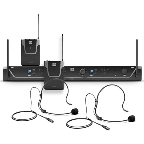 Ld Systems U306 BPH 2 Dvojni naglavni daljinski mikrofon - - Audio-Kondric Cene