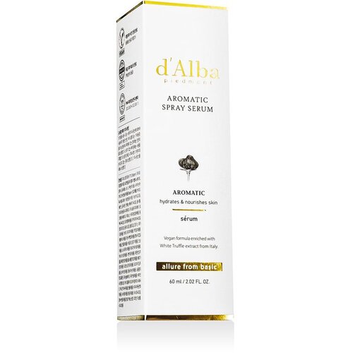 D&amp;#039;Alba White Truffle First Aromatic Spray Serum serum u spreju 60 ml Slike