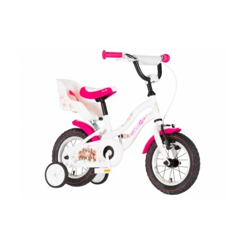 Visitor bicikl dog 12&amp;quot; beli Slike