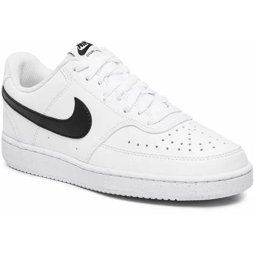 Nike Čevlji Court Vision Lo Nn DH3158 101 White/Black/White