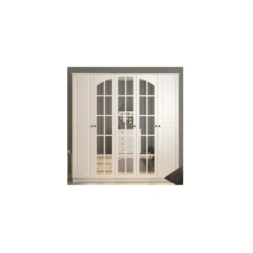 Hanah home Ormar Rb-016, 175x184x52 cm, Bijeli Slike