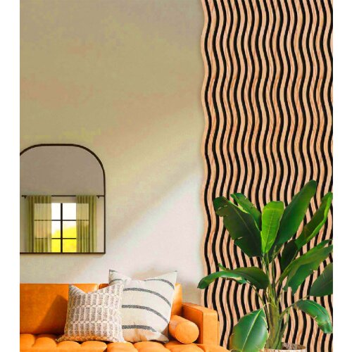 Master panel akustični S 2400x520x21mm MDF tikovina Cijene