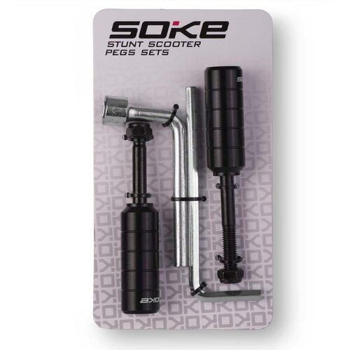 Janshop Zatiči za skuterje črna 2 pcs p1 + tipke, (21226058) Slike