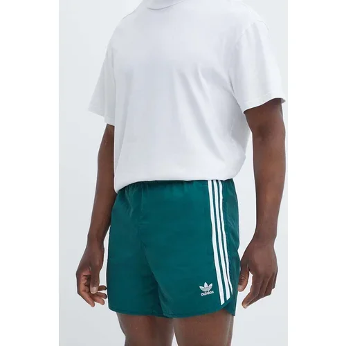Adidas Kratke hlače moške, zelena barva, IM9416