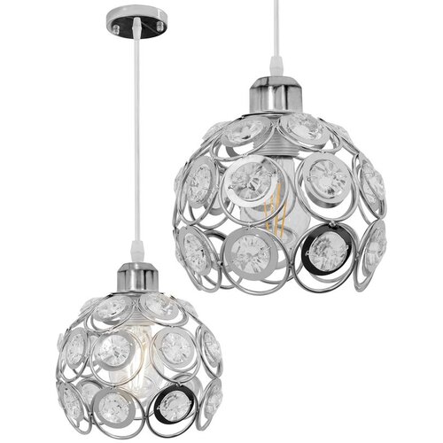 Toolight stropna svjetilka crystal APP207-1C krom Cijene
