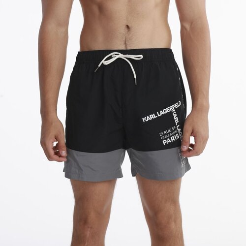 Karl Lagerfeld muški šorc swim shorts M KL20MBM02BLACK Cene