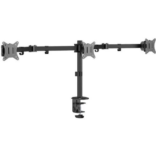 Oblivion gaming oprema MA-D3-01 Gembird Podesivi stoni drzac za monitor sa tri ruke,tilt,rotacija, okretanje, 17-27 max.7kg Cene