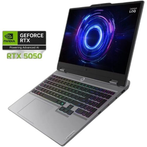 Lenovo LOQ 15IRX10 15.6" FHD IPS, Intel Core i7-13700HX, 16GB DDR5, NVIDIA GeForce RTX 5050 8GB GDDR7, 512GB SSD, 3x USB A, USB-C, HDMI, RJ45, WiFi-6, BT5.2, BH White BL Kyb, 60Wh, No OS, Lun Cijene