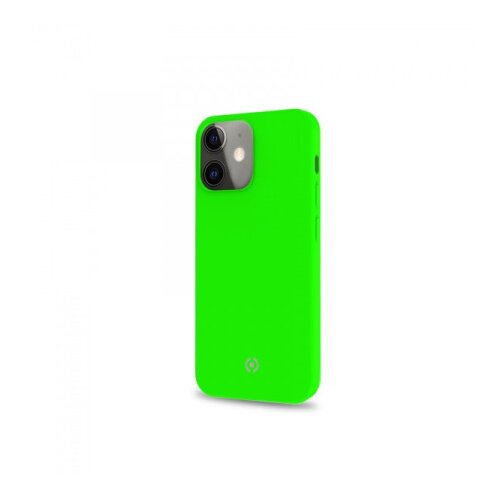 Celly Futrola CROMO za iPhone 13 MINI u FLUORESCENTNO ZELENOJ boji Slike