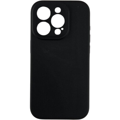  Silikonska futrola sa žaštitom za kamere za iPhone 15 Pro Crna Cene