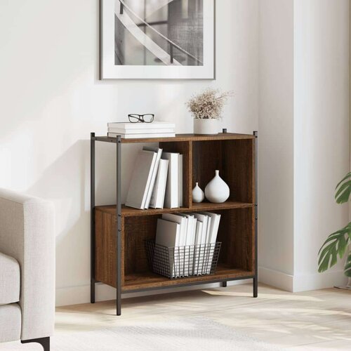  Regal za knjige boja hrasta 72x28x77 5 cm od konstruiranog drva Cijene