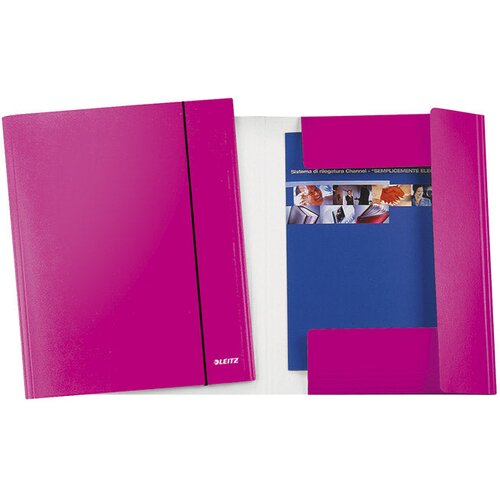  FASCIKL KLAPA S GUMICOM KARTON A4 WOW LEITZ 39830023 METALIK ROZI Cijene