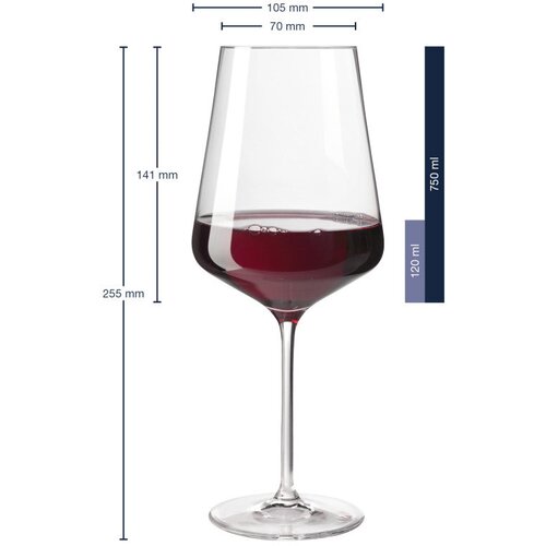 Leonardo ča&amp;scaron;a za crveno vino 750ml PUCCINI 069554 Slike