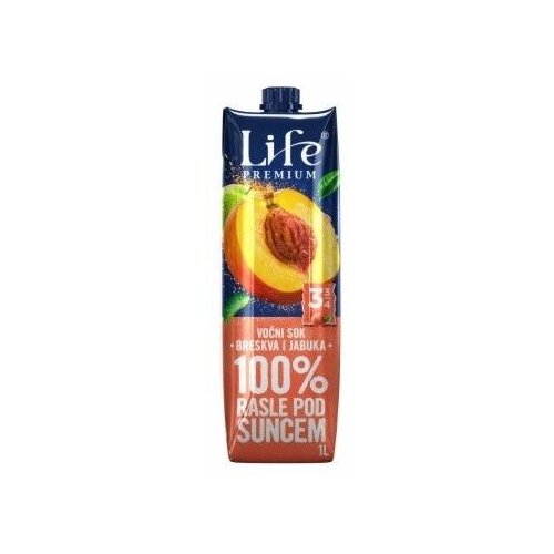 Nectar Negazirani sok Breskva Life premium, 930ml Slike