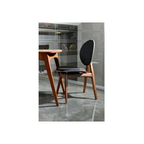 Woody Fashion trpezarijski sto i stolice Touch Wooden Anthracite Slike