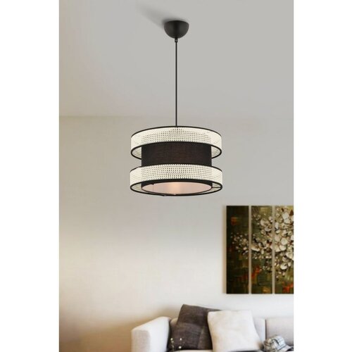 Opviq halo - white, black whiteblack chandelier Cene