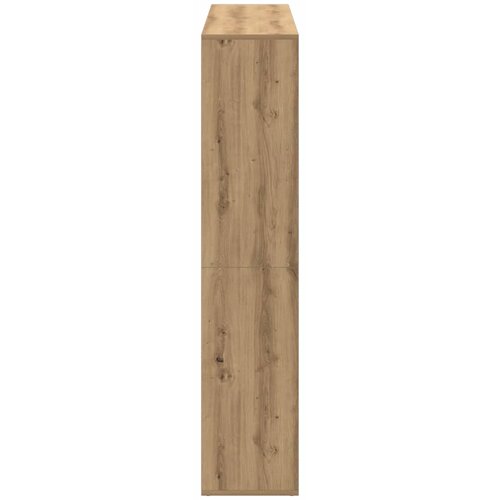  z knjige boja hrasta 137,5x29x137,5cm konstruirano drvo Slike