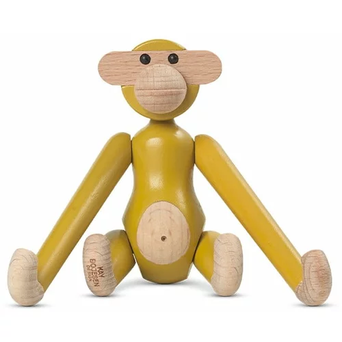 Kay Bojesen Denmark Kipec iz masivnega lesa (višina 9,5 cm) Monkey Mini –