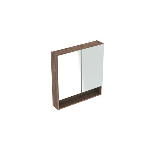 Geberit toaletni ormarić SELNOVA SQUARE ogledalo 59*85 orah,2 vrata Cene