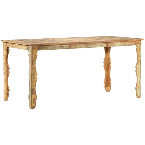  Blagovaonski stol od masivnog obnovljenog drva 160 x 80 x 76 cm Cijene