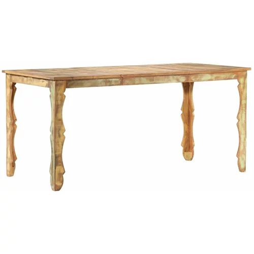  Blagovaonski stol od masivnog obnovljenog drva 160 x 80 x 76 cm