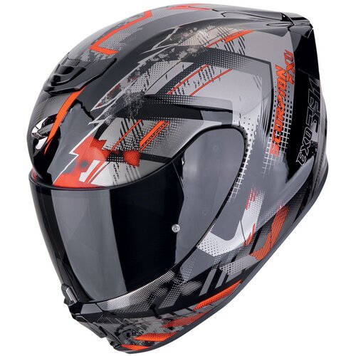 Scorpion Exo-391 clutter black-red kaciga Cene
