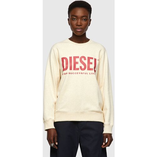 Diesel Sweatshirt - FANGSECOLOGO SWEATSHIRT beige Cene