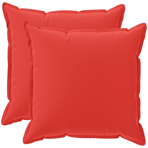  Presvlaka za jastuk 2 kom. HOUTEN Crvena 65 x 65 cm Poliester Cijene