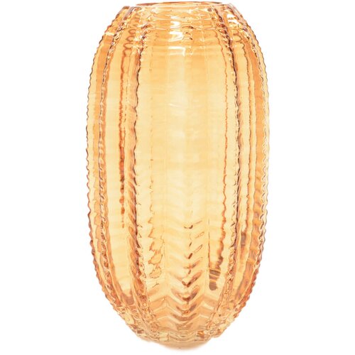 Mhome Vaza 15xh28cm / zlata / steklo, (5000199687) Slike