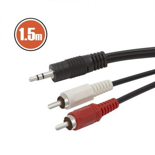 Nexus 2 x rca - 3,5 jack kabel 1,5m Cene