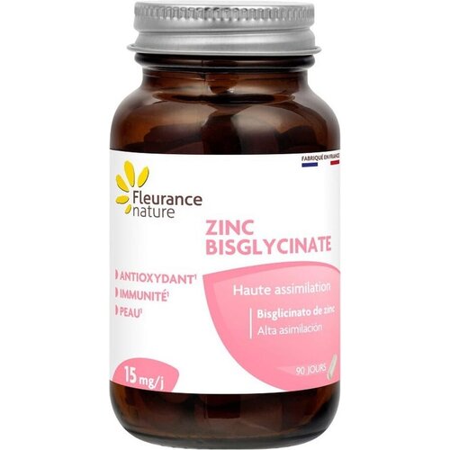 Fleurance Nature Cinkov bisglicinat 15 mg - 90 kaps. Cene