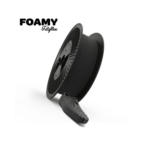 Recreus Filaflex Foamy Black - 1,75 mm / 2500 g Slike