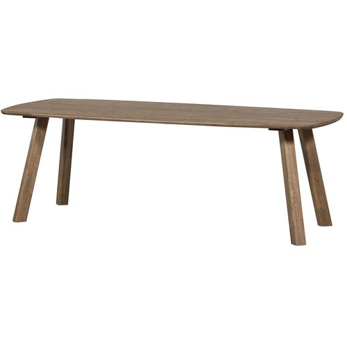 WOOOD Blagovaonski stol od punog hrasta 100x220 cm Tablo &amp;ndash; Slike