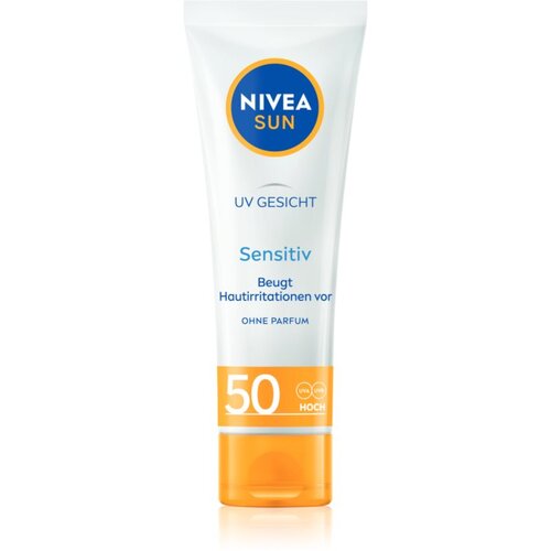 Nivea SUN Sensitiv zaščitna krema za obraz za občutljivo kožo SPF 50 50 ml Cene