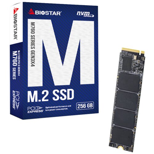 Biostar SSD M.2 NVMe M760-256GB Cijene